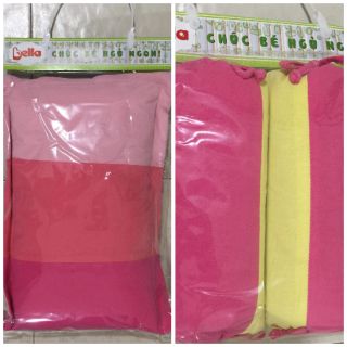 bộ gối và chặn vỏ đậu cho bé