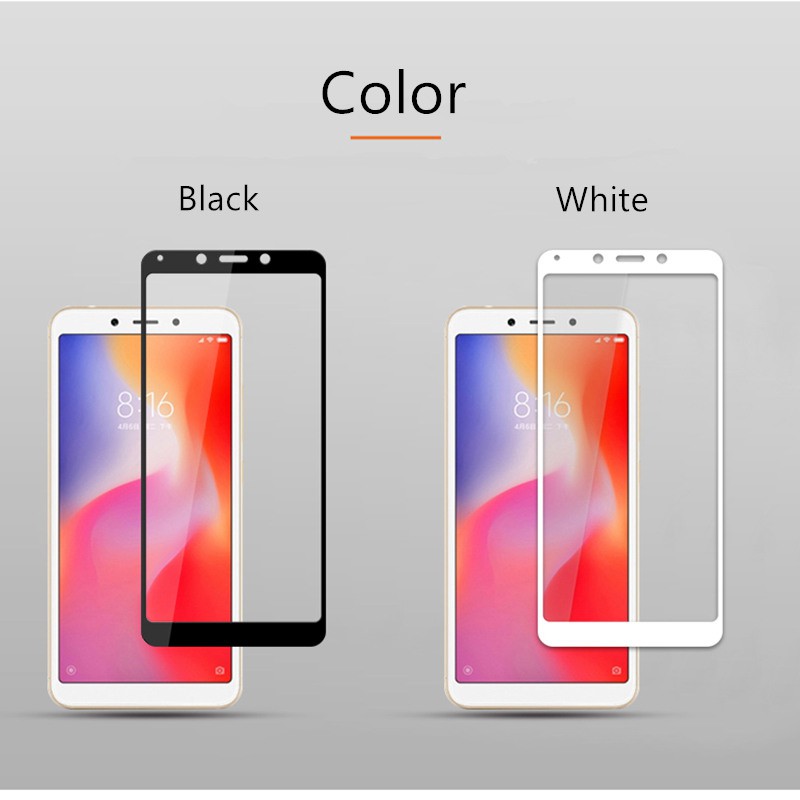 Kính cường lực keo dán đầy đủ cho Xiaomi Redmi 6 6A