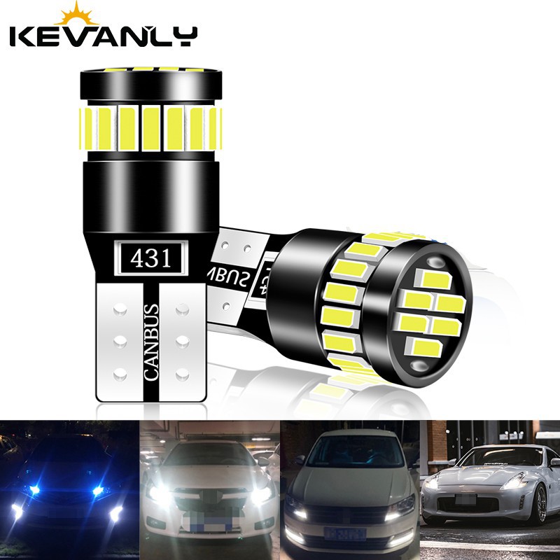 1pcs Super Bright T10 LED kevanly 12v Car Tail