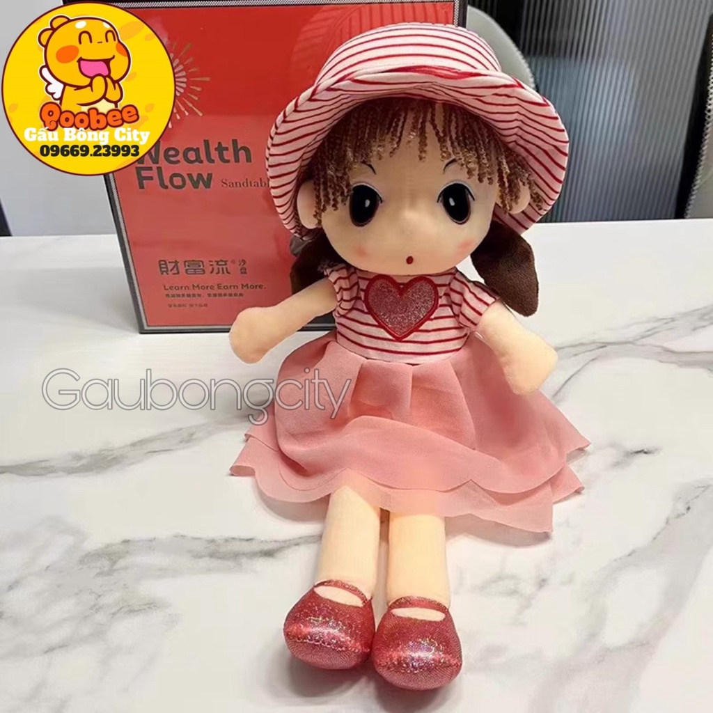 Búp Bê Xuka Nhồi Bông Qùa Tặng Cho Bé Dễ Thương Mềm Mịn Gấu Bông City