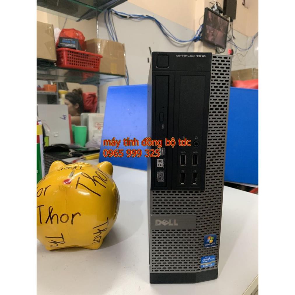 Case máy tính đồng bộ dell Optiplex 7010 core i5 3470, ram 8gb, ổ cứng SSD 240gb. Tặng usb thu wifi. Hàng Nhập Khẩu. | BigBuy360 - bigbuy360.vn
