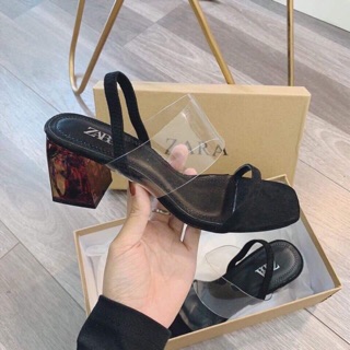 Sandal quai trong đế đỏ