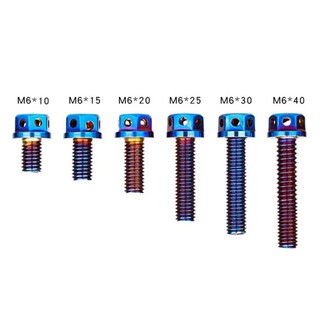 Ốc titan thép không rĩ vương miệng M6 6ly