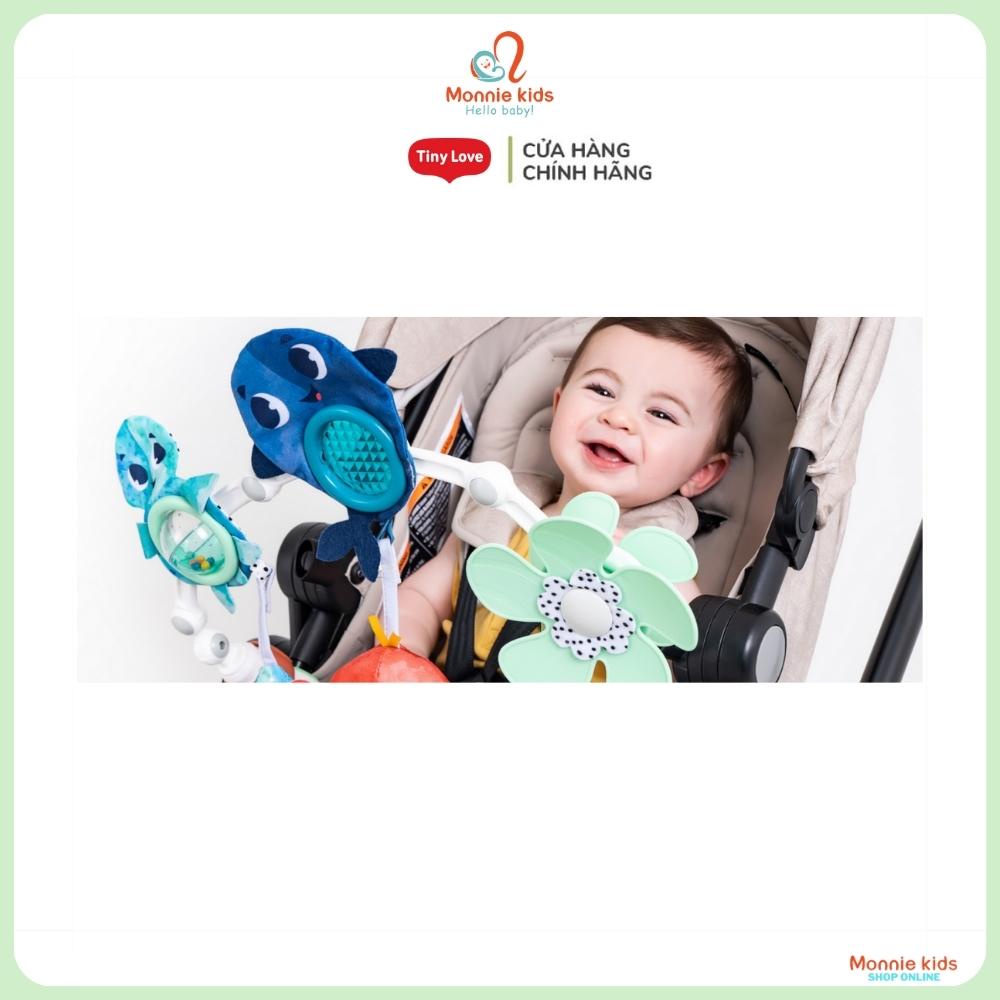 Đồ chơi treo xe đẩy Tiny Love TL Sunny Stroll Treasure The Ocean, lục lạc treo xe nôi cho bé