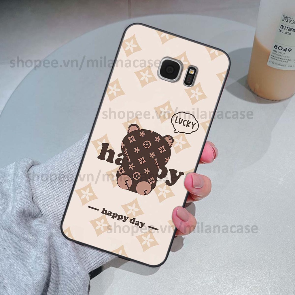 Ốp Samsung S6 / S6 EDGE / S7 / S7 EDGE gấu be@rBrick gấu Teddy Kaws siêu đẹp, phong cách, cá tính