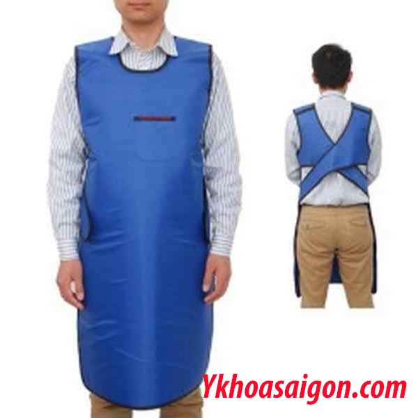 Áo Chì Không Cổ Phòng X Quang - Tạp Dề Chì - Dày 0.5mmPb - Mới 100% - Có SHIP HỎA TỐC