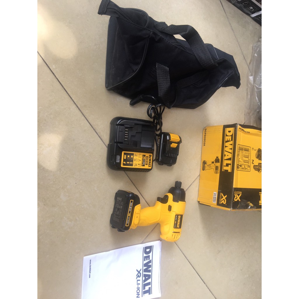 Máy vặn vít dùng pin DCF805 chính hãng Dewalt