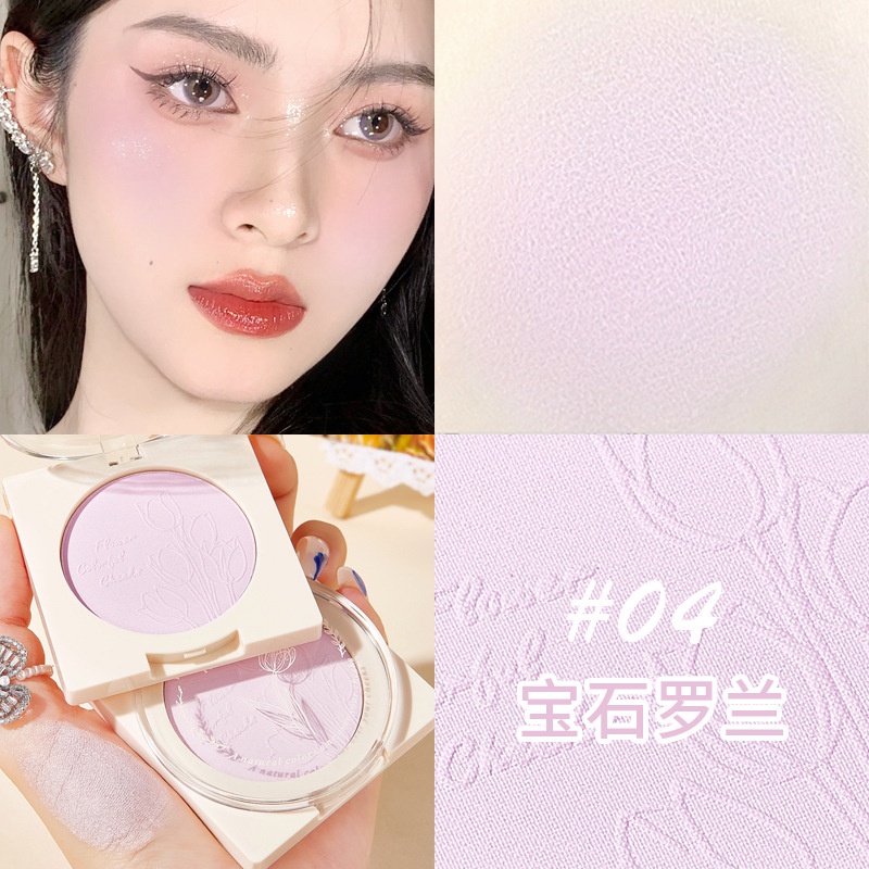 Bảng Phấn Má Hồng 4 Màu Lì Lâu Trôi Kiss Beauty