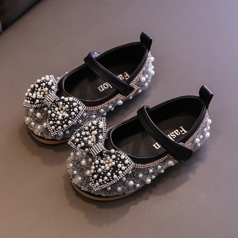 Giày Sandal Nơ Đế Mềm Kiểu Công Chúa Đáng Yêu Dành Cho Bé Gái   xả lỗ