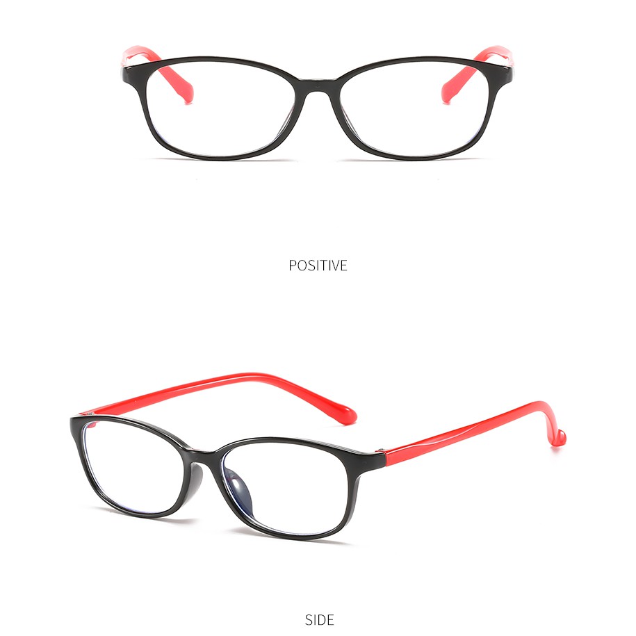Mắt kính đọc sách dùng máy tính chống ánh sáng xanh dương gọng kính TR90 dành cho trẻ em