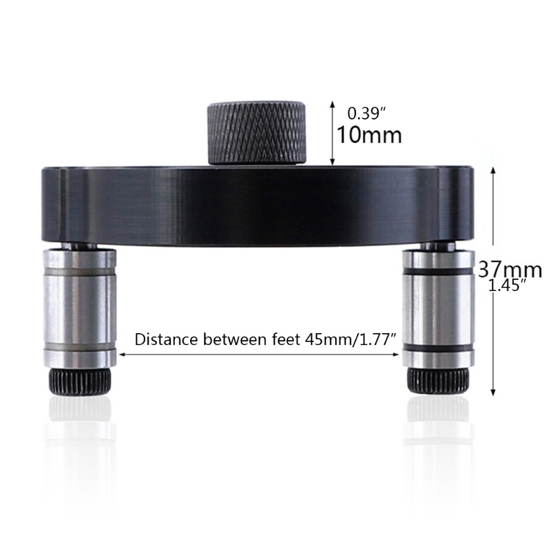 Dụng Cụ Định Vị Đục Lỗ 3-10mm Bằng Hợp Kim Nhôm Siêu Bền Tiện Dụng Cho Chế Biến Gỗ