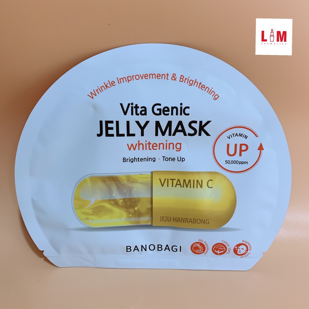 Mặt nạ BANOBAGI Vita Geic Jelly Mask Vitamin [Chính Hãng]