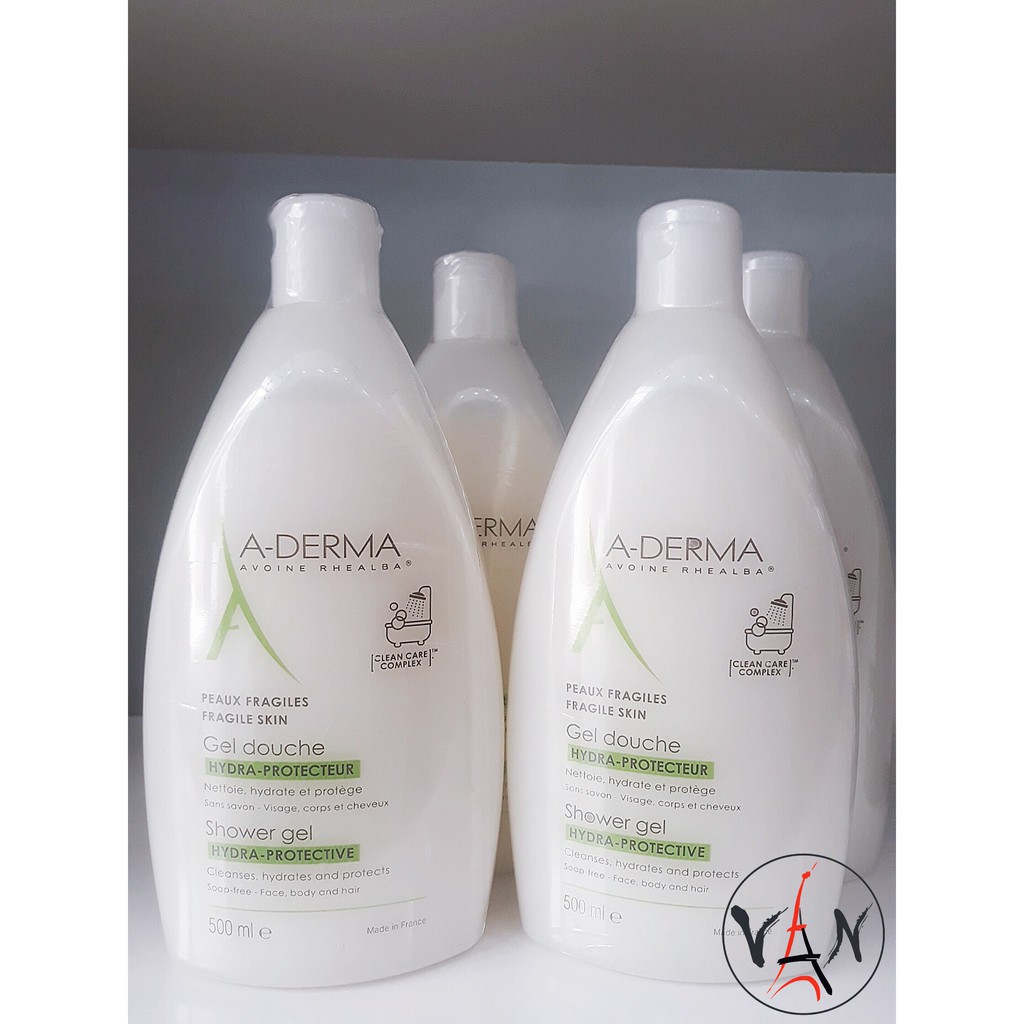 Sữa tắm aderma hỗ trợ giảm mụn lưng ,thu nhỏ lỗ chân lông trên cơ thể 500ml mẩu mới 2021 Van maison | BigBuy360 - bigbuy360.vn