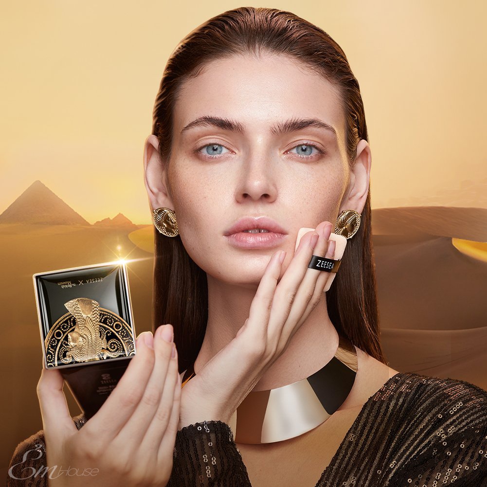 Phấn Phủ Dạng Lì ZEESEA Chống Thấm Nước Cho Da Dầu Matte Setting Powder