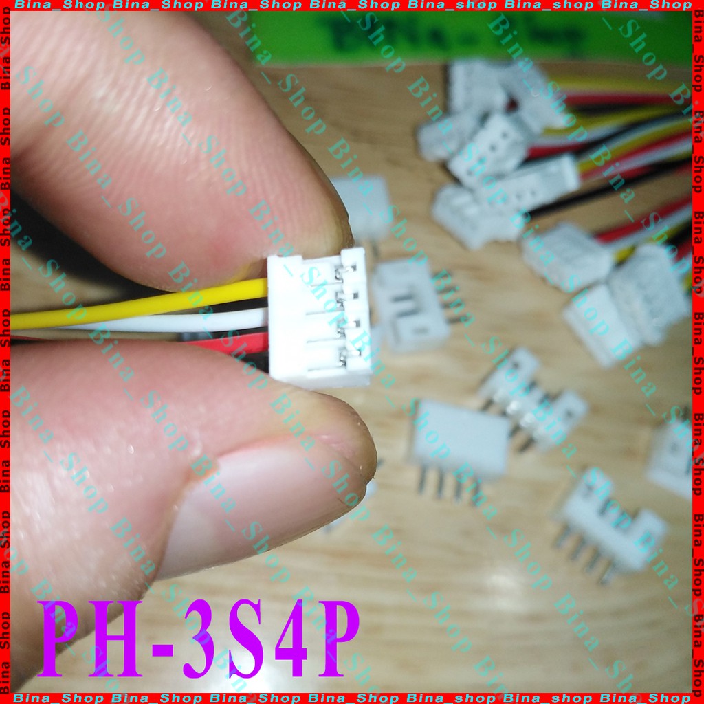 Cáp Micro JST PH 2.0 30cm kèm đầu nối 3P/4P