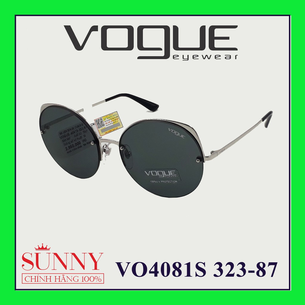 VO4081S - kính mát Vouge chính hãng, bảo hành toàn quốc