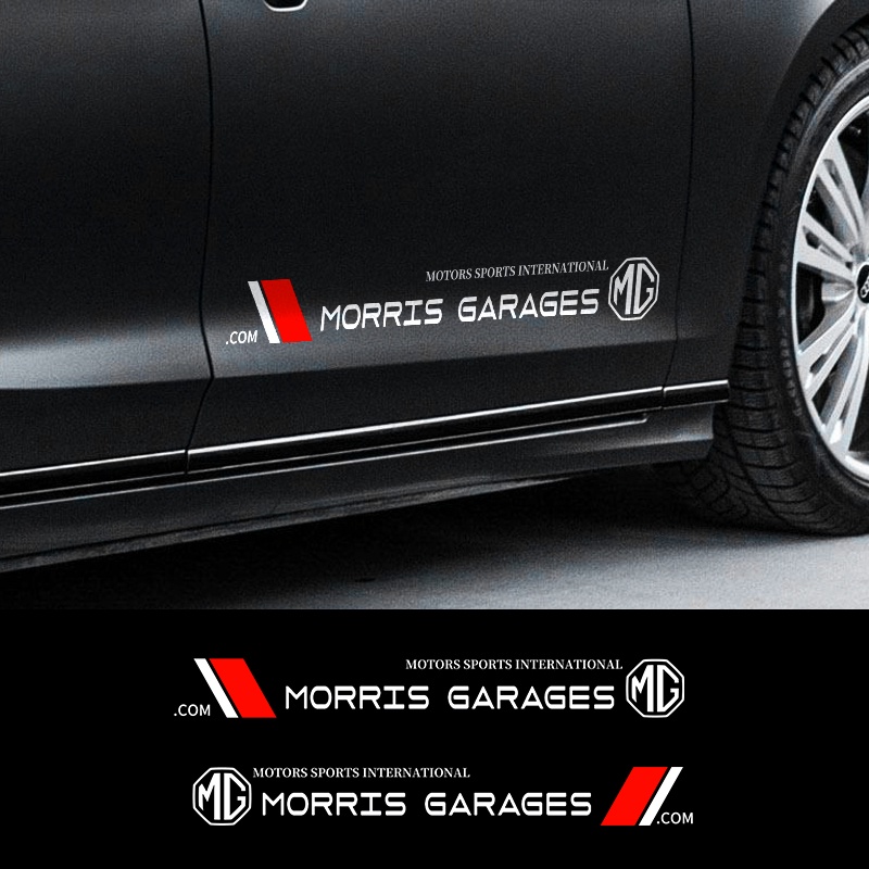 Set 2 Miếng Dán Logo MG GS TF ZR ZS ES HS EZS MG 6 MG3 MG5 MG7 Chuyên Dụng Cho Xe Hơi