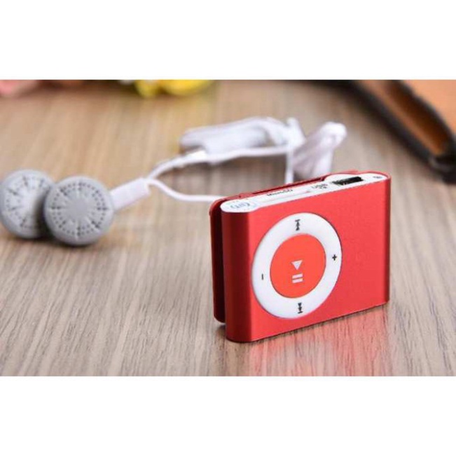 Máy Nghe Nhạc MP3 Không Màn Vỏ Nhôm (Tặng: Tai Nghe + Cáp Sạc) - CHẤT LƯỢNG TUYỆT ĐỐI