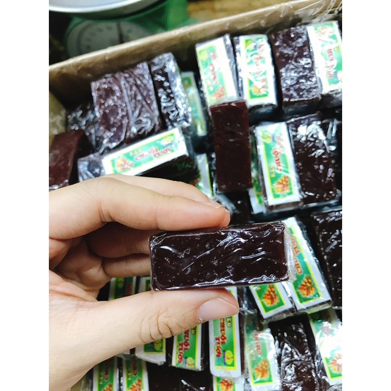 100g/500g Kẹo Chuối Tươi Dẻo Hiệu Thanh Thanh