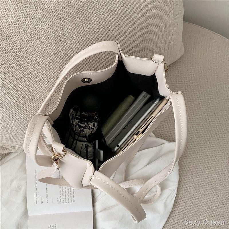 [TẶNG MÓC GẤU]-TÚI TOTE DA ĐEO CHÉO HÀN QUỐC HANNA | BigBuy360 - bigbuy360.vn