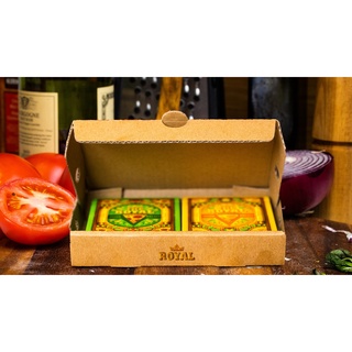 Bài tây, bài ảo thuật The Royal Pizza Palace Playing Cards Set by Riffle Shuffle - Hàng chính hãng