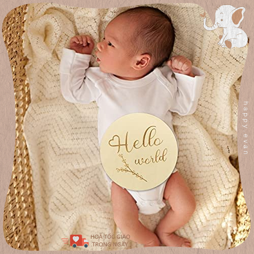 [Tặng mẹ bầu] Set quà 4 món tặng mẹ bầu chào đón bé 0-1 tháng, 2,5-4kg. Miễn phí gói quà, viết thiệp.
