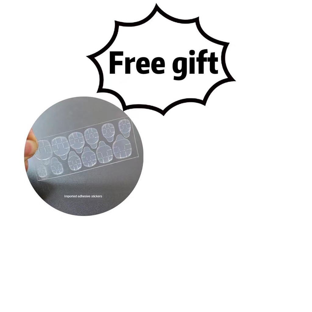 [Hàng Mới Về] Set 24 Móng Tay Giả Đính Keo Nhiều Kiểu Dáng Tùy Chọn Thời Thượng