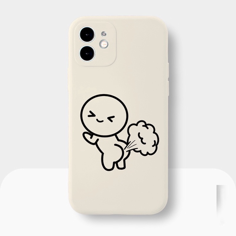 Ốp lưng iphone 7+/8 plus, X, XSMAX, 11, 12, 12, 13 PROMAX XÌ HƠI CUTE