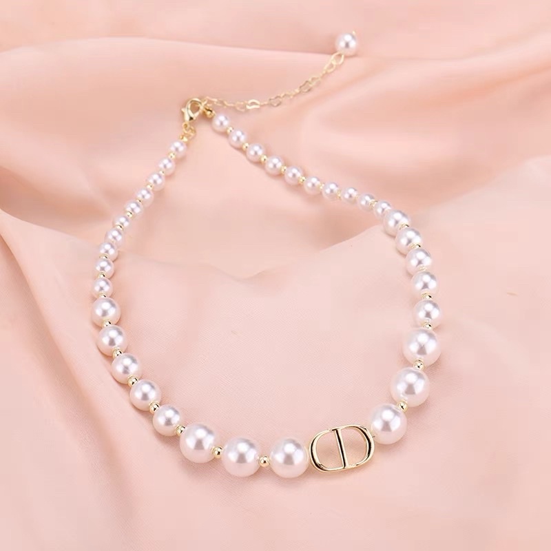 Vòng cổ nữ đính hạt phong cách cổ điển - Maben