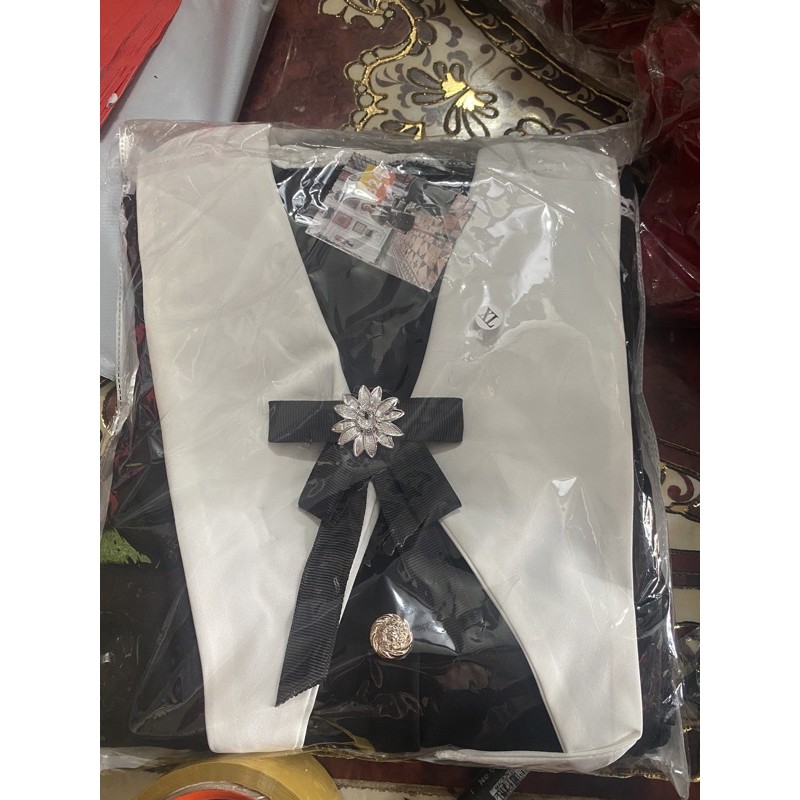 đầm A xoè + tag cài bigsize 55kg-90kg tiểu thư 💋 | BigBuy360 - bigbuy360.vn