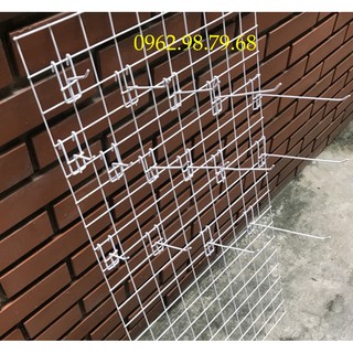 Móc Tay Cài Lưới Sắt 50 Chiếc Treo Phụ Kiện 5-10-15-20Cm GIÁ SỈ