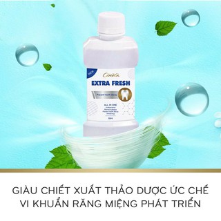 Nước súc miệng Cenota Extra Fresh 250ml