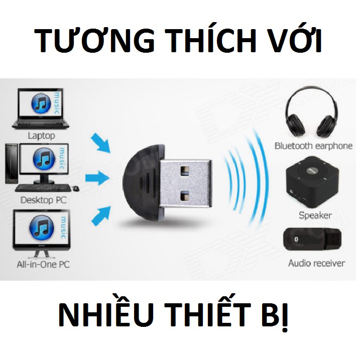 USB BLUETOOTH 2.0 DONGLE CHO MÁY TÍNH, LAPTOP | BigBuy360 - bigbuy360.vn