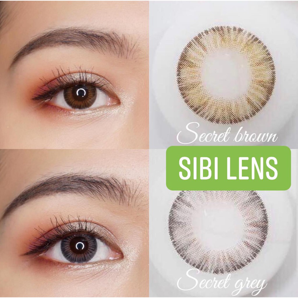 Lens SECRET BROWN - Lens Chuẩn Thái  - Cam Kết Chính Hãng