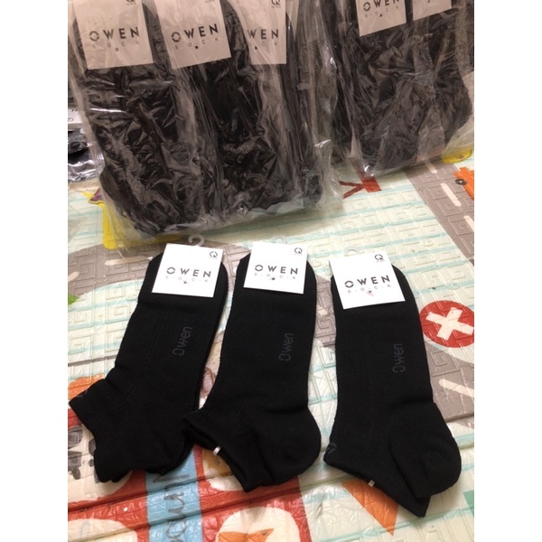 TẤT CỔ NGẮN OWEN 100% COTTON 38k