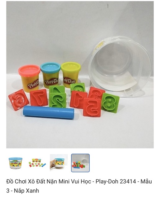 Bộ đất nặn thế giới sắc màu Play-Doh 23414