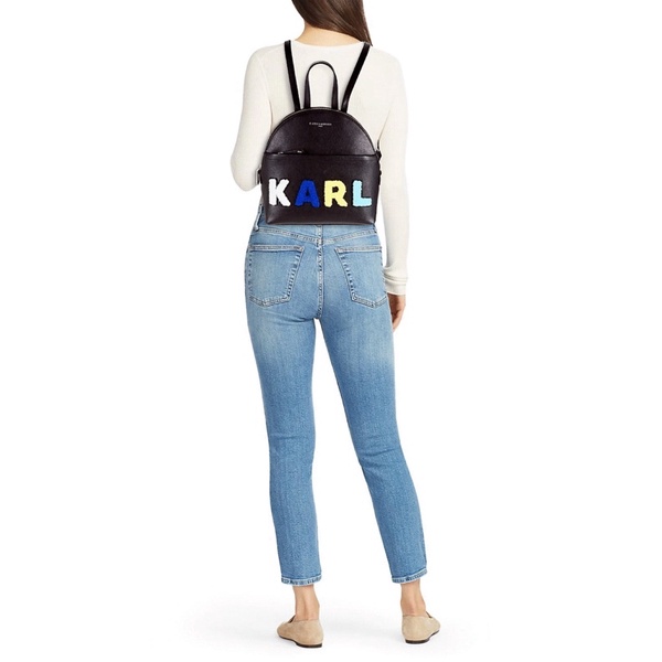 BALO KARL LAGERFELD MAYBELLE BACKPACK IN BLACK