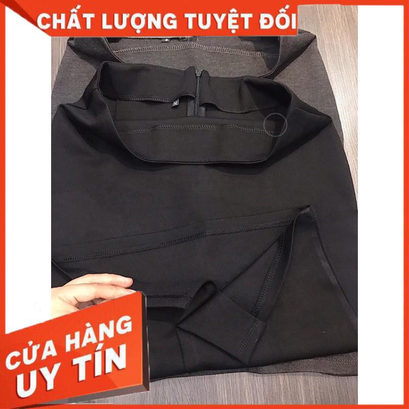 CHÂN VÁY CÔNG SỞ THUN ÔM ĐEN | BigBuy360 - bigbuy360.vn