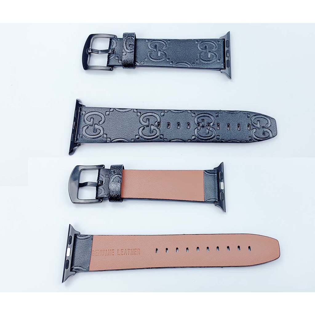 Dây Đeo Đồng Hồ Bằng Da Mềm Siêu Bền Cho Apple Watch 38 / 40 / 41mm 42 / 44 / 45 / 49mm Series Ultra / 8 / 7 / SE / 6 / 5 / 4 / 3 / 2 / 1