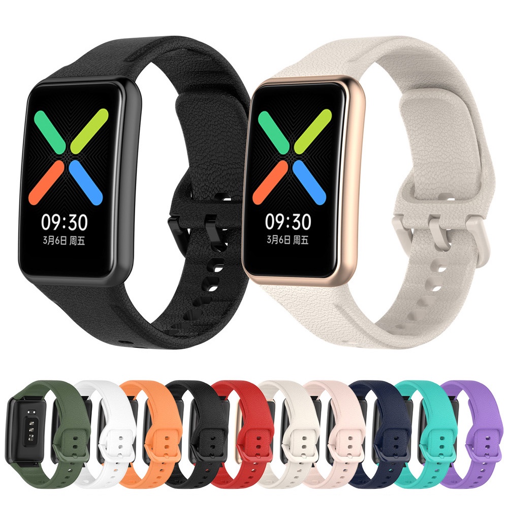 Dây đeo đồng hồ thông minh bằng silicon cho OPPO Watch Free
