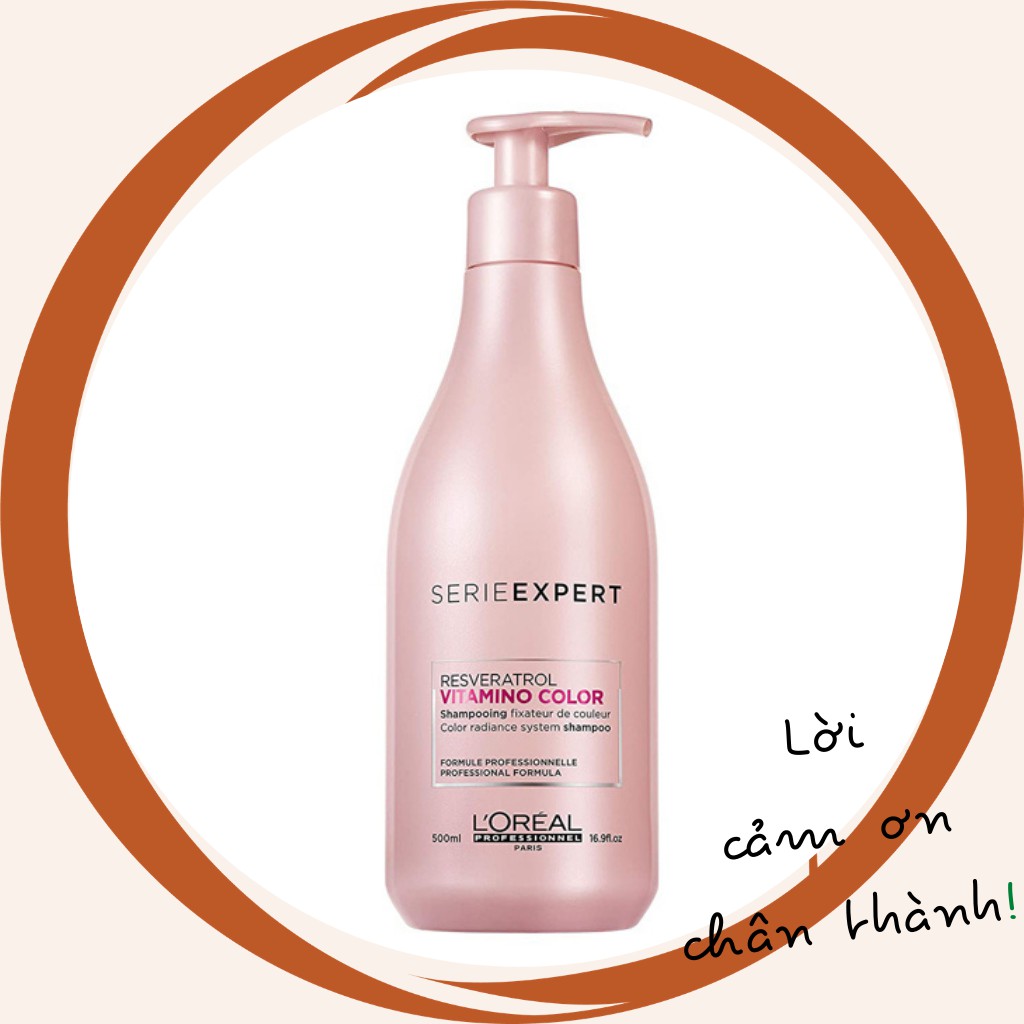 DẦU GỘI CHĂM SÓC TÓC NHUỘM LOREAL VITAMINO COLOUR