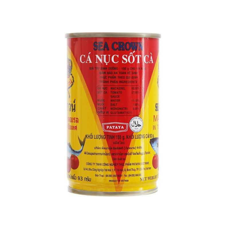 Cá nục sốt cà Sea Crown