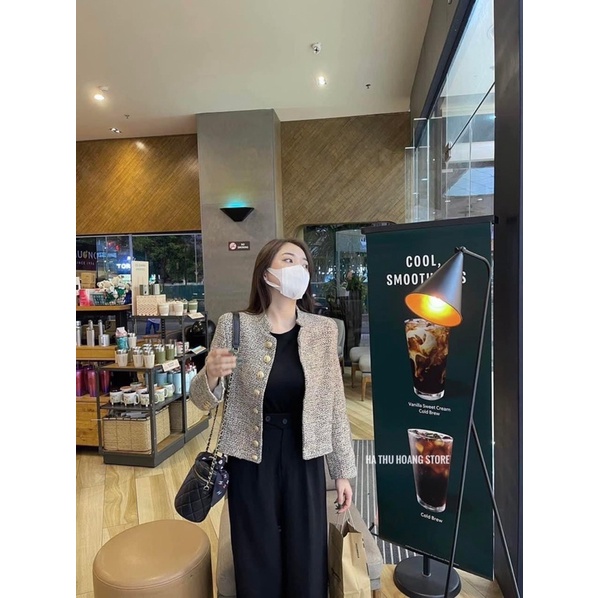 Áo khoác dạ tweet siêu hót hít