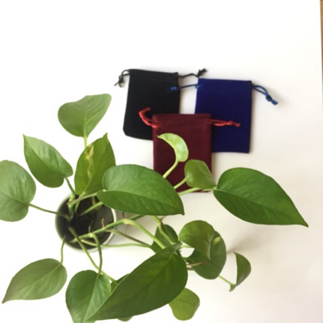 Túi vải nhung 7cm 9cm dây rút đựng trang sức, quà tặng, mỹ phẩm