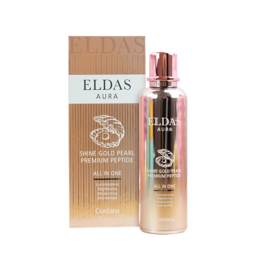 Serum Tế Bào Gốc Eldas Aura Shine Gold Pearl Premium Peptide All-In-One