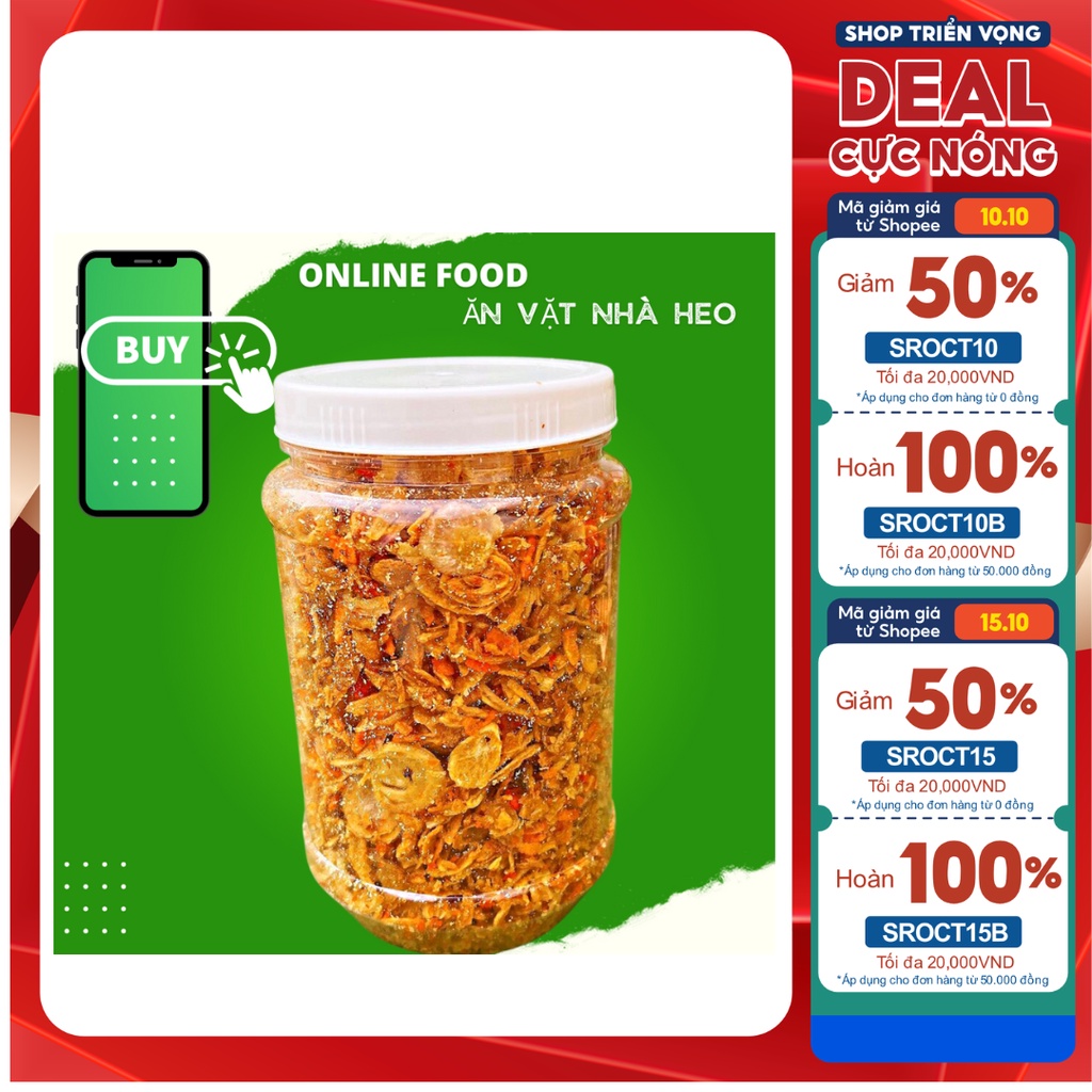 Ruốc Hành Phi Ngon Giòn Tan 200gr