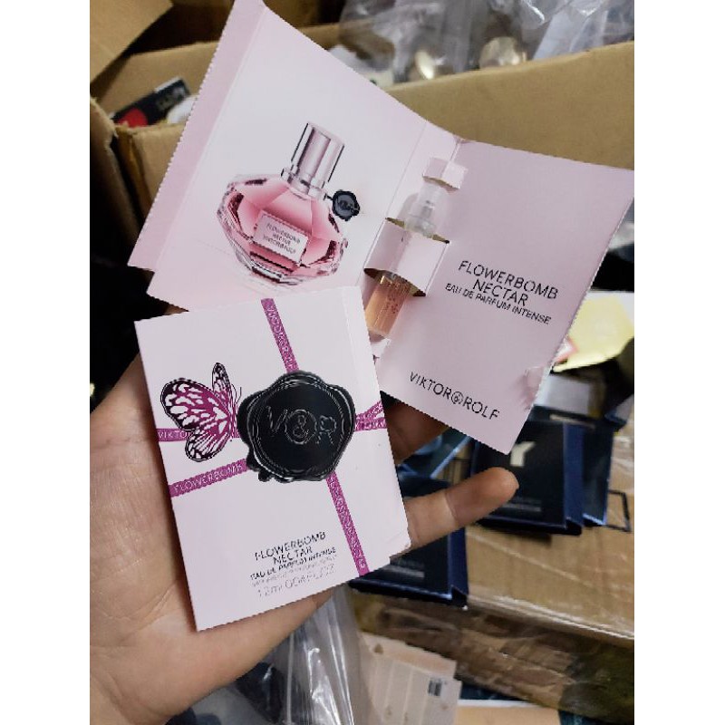 [ Vial 1.2ml ] Mẫu Thử Nước Hoa Flowerbomb Nectar Eau de Parfum Intense