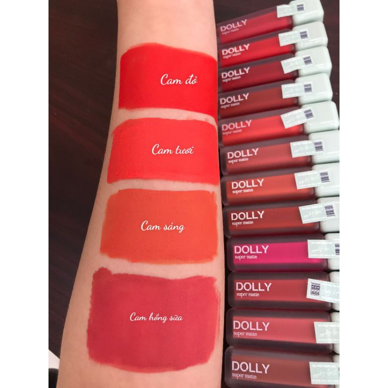 10 . HỒNG KHÓI.  SON DOLLY SUPER MATTE 2021 | BigBuy360 - bigbuy360.vn
