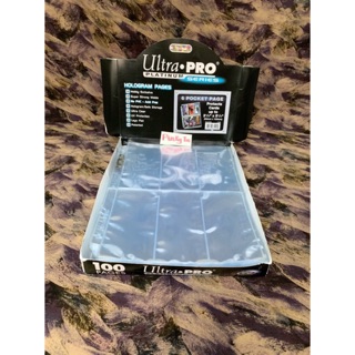 Trang Sheet A4 6 ngăn Ultra PRO dòng Platinum series Trong Suốt - 3 Lỗ của Mỹ