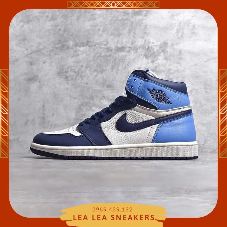 Giày ORDER Nike Air Jordan 1 Retro High  North Carolina Toe chất lượng tốt nhất